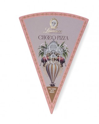 Σοκολάτα Laurence Choco Pizza γάλακτος με καρύδα και μπισκότο βανίλιας 80 γρ.