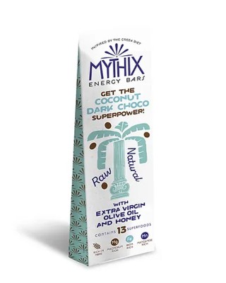 Μπάρα Ενέργειας Mythix Σοκολάτα-Καρύδα